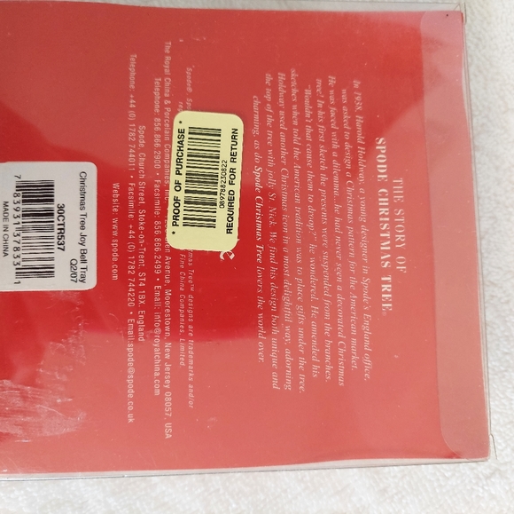 Spode Bell Tray - Picture 2 of 2